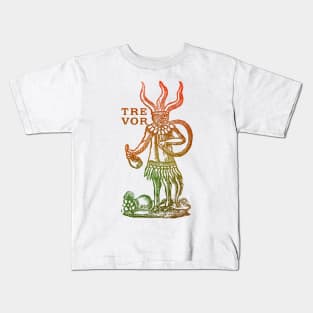 Trevor - prince of treasure - colourful Kids T-Shirt